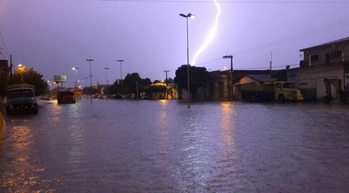 Folha Patoense - Pancadas de chuva na noite de hoje em Patos.