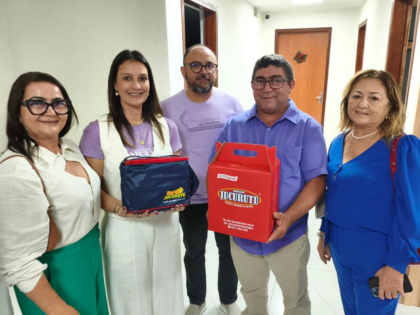 Vereador Lulu de Chico Ivo participa da abertura da Sala da Procuradoria da Mulher na Câmara de Jucurutu