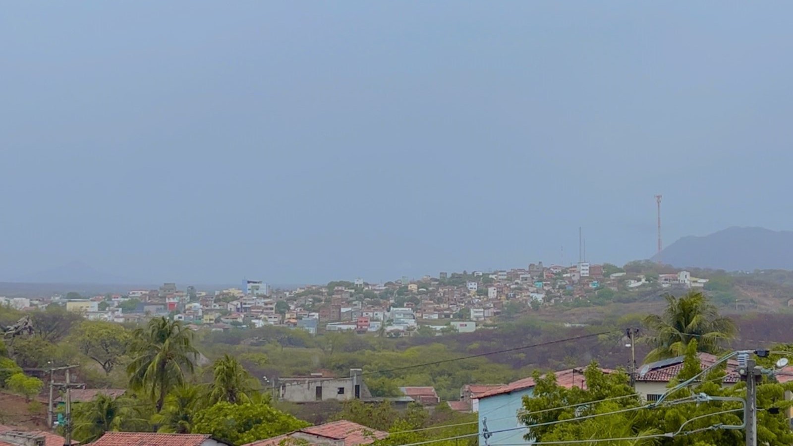 Jucurutu registrou chuva de 56,4 mm, segundo os dados da Emparn