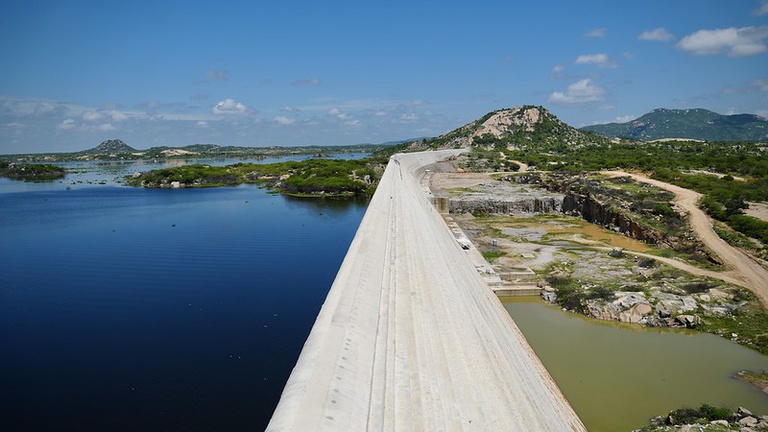 Barragem de Oiticica tem aumento expressivo e já acumula quase 39% da capacidade