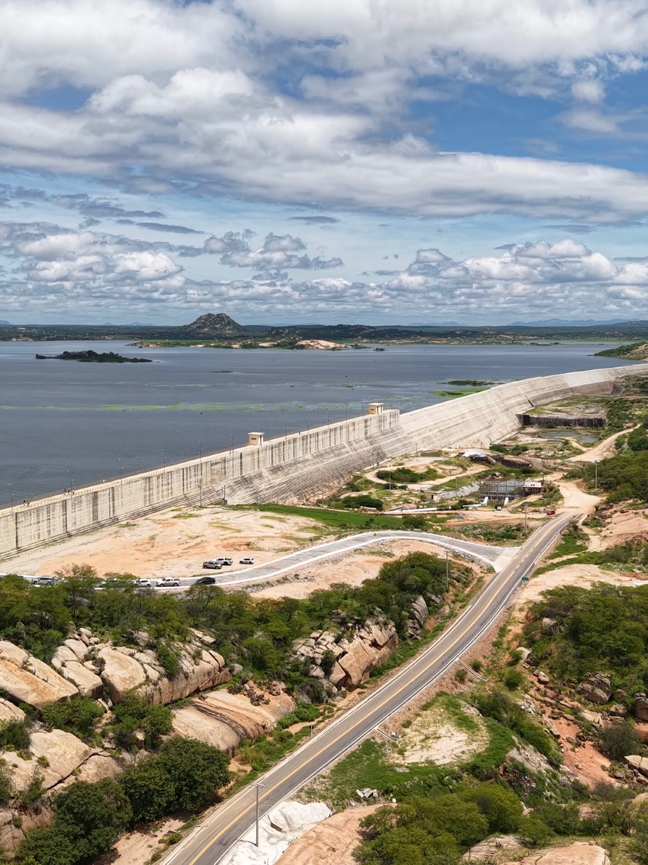 Barragem Oiticica atinge 70,47% da sua capacidade total neste domingo (03)