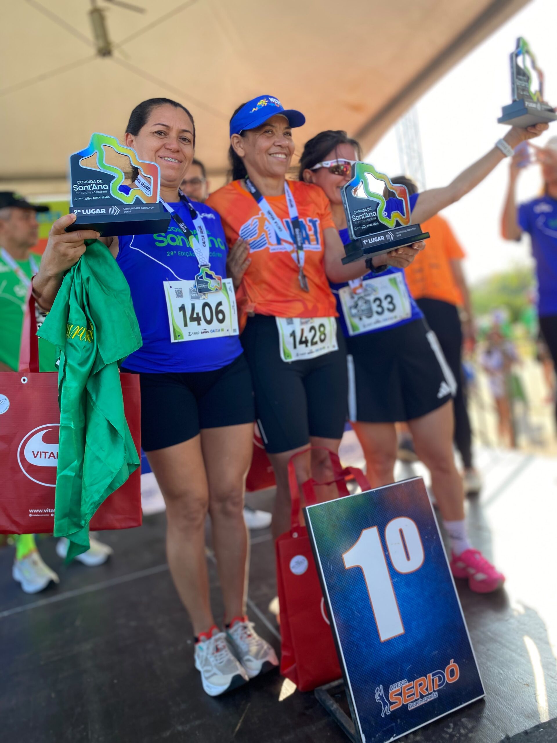 Jucurutuense Laurinha conquista 2º lugar geral nos 10 km da Corrida de Sant’Ana em Caicó