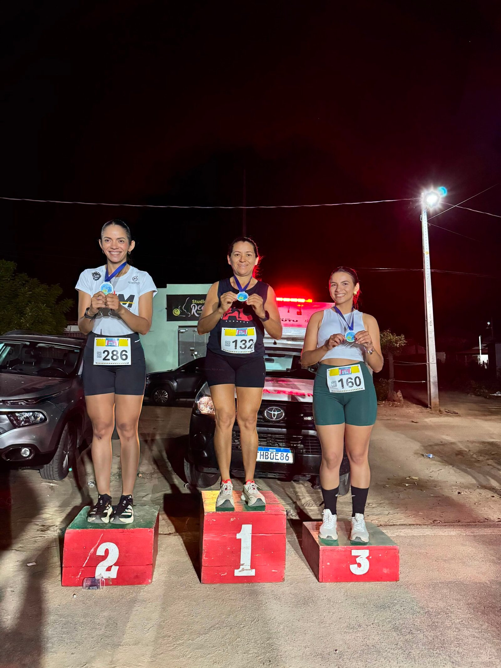 Laura conquista o 1º lugar geral na Corrida de Nossa Senhora Daguia Padroeira de Boi Selado