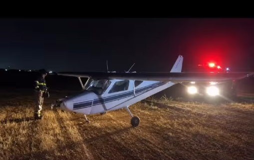 Aeronave sai da pista durante pouso e piloto escapa ileso em Caicó